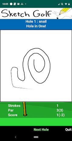 Sketch Golf - Screenshot 1