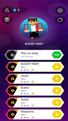 Компот-kompot Tiles Hop Music - Screenshot 1