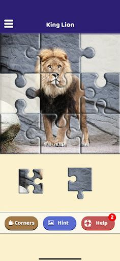 King Lion Puzzle - Screenshot 1