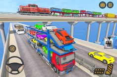 Cars Transporter Trailer Truck - Screenshot 3