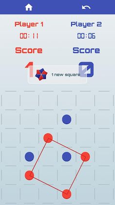 Smart Squares Board Game - Screenshot 1