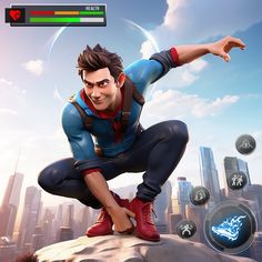 Spider Fight 3D: Fighter Game - Screenshot 1