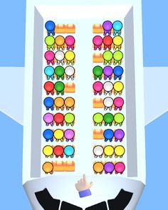 seat sort puzzle - Screenshot 1