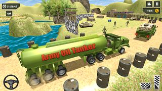 USA Oil Tanker Truck Games 3d - Screenshot 3