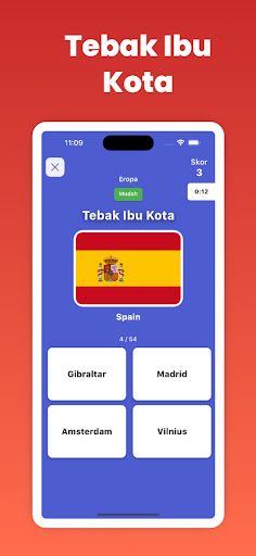 Tebak Nama Negara & Provinsi - Screenshot 2