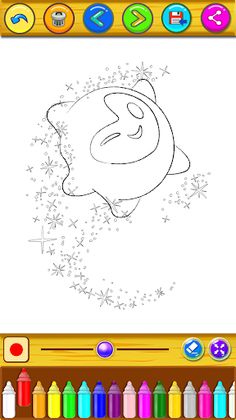 Wish coloring book - Screenshot 3