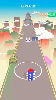 Sky Tank Run : Tank Race 3D - Screenshot 3