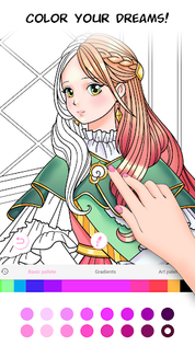 Anime Games Coloring Book - Screenshot 4