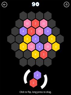 Hexagon Combine 2048 - Screenshot 3