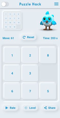 Puzzle Hack - Numbers Slide - Screenshot 1