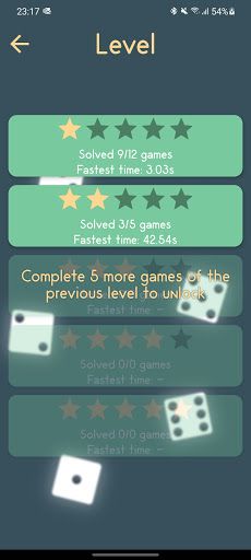 Dice Target - A brain game - Screenshot 3