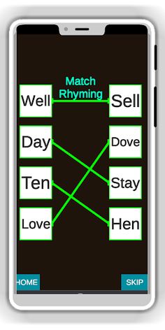 Match rhyming words - Screenshot 4
