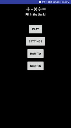 Fill in the blank! - Screenshot 1