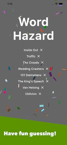 Word Hazard - Guessing Game - Screenshot 4