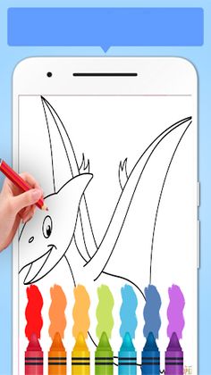 Dinosaur Colouring Pages Book - Screenshot 1