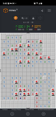 Minesweeper - minescube - Screenshot 2
