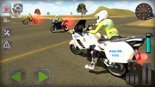 Trafik Polisi Motorsiklet Simü - Screenshot 2