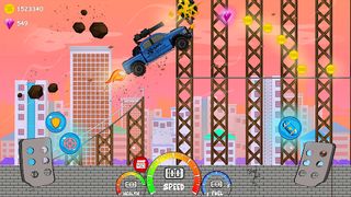 Mad Stunt Car Racing - Screenshot 2