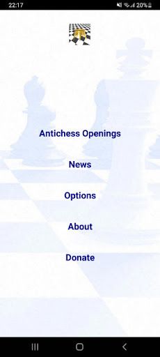 Antichess Openings Explorer - Screenshot 1