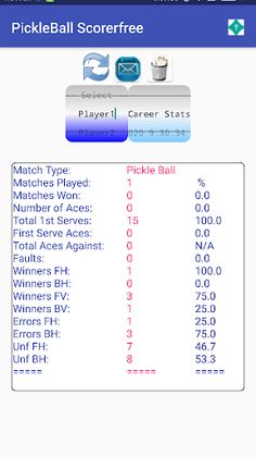 PickleBall Match Scorer - Screenshot 4