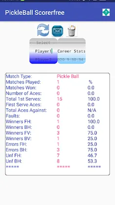 PickleBall Match Scorer - Screenshot 4