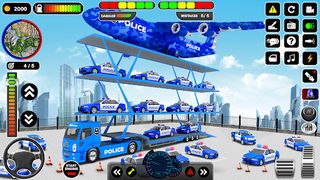 US Police Truck Transport Game - Screenshot 1