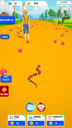 Idle Snake World:Hunting Fight - Screenshot 1