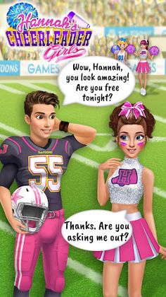 Hannah's Cheerleader Girls - Screenshot 1