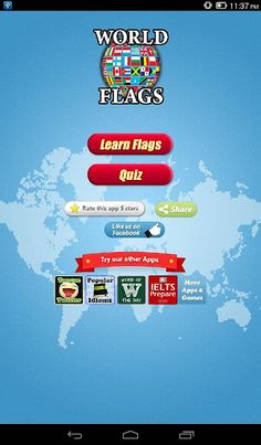 World Flags Quiz & Infos - Screenshot 1