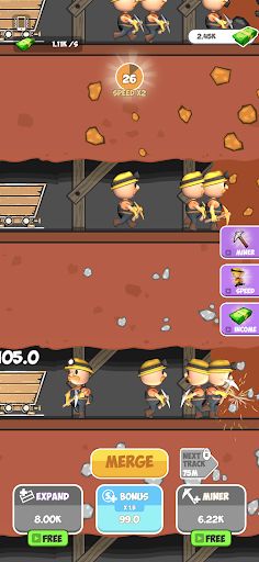 Miner Clickers: Gold & Gem - Screenshot 2