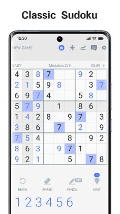 Sudoku - Classic Sudoku Puzzle - Screenshot 1