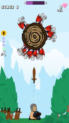 Sword & Knife Throw: Aim & Hit - Screenshot 2