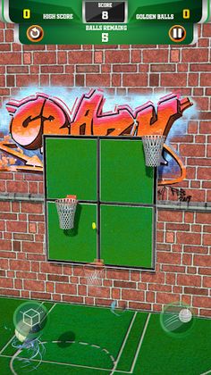 Crazy Basket : Basketball shoo - Screenshot 1