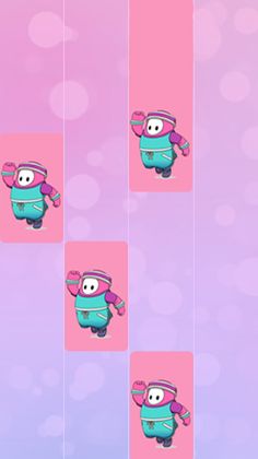 Magic fall guys Piano Tiles 3  - Screenshot 2