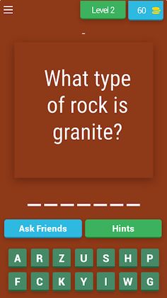 Geology Quiz - Screenshot 3