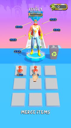 Superhero Trivia Run - Screenshot 1