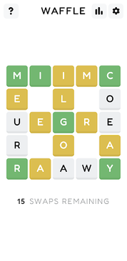 Waffle - Daily Word Game - Screenshot 1
