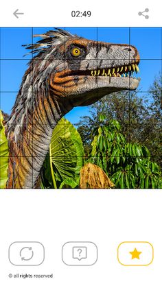 Jigsaw Dinosaur Mosaic Puzzles - Screenshot 4