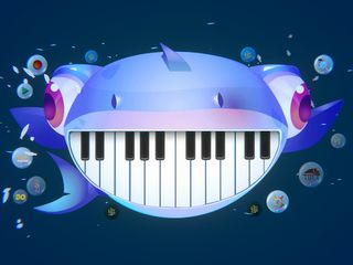 Cute Shark Piano Sound Music - Screenshot 1