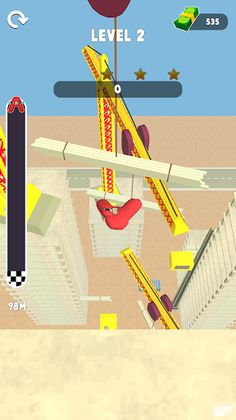 Alphabet Fall: Break Ragdoll - Screenshot 1