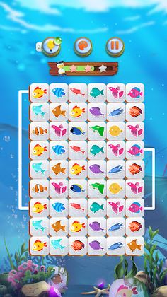 Mahjong Connect Fish World - Screenshot 2