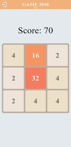2048 for points - from 3x3 - Screenshot 1