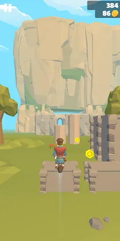 Flying Broom Runner 3D - Screenshot 1
