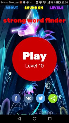 strong word finder - Screenshot 1