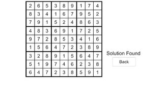 Sudoku Solution Finder - Screenshot 1