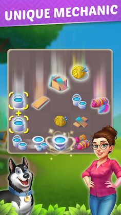 Pet Haven - Merge Puzzle - Screenshot 2