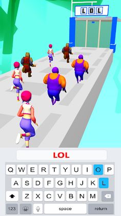 Type Race 3D - Screenshot 2