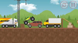 Monster Car: Bumpy Road - Screenshot 2