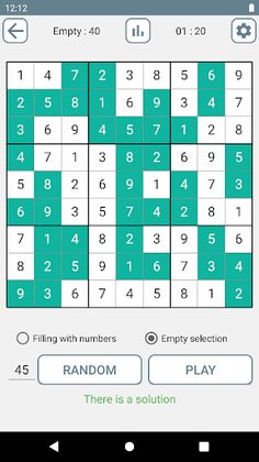 Create Sudoku - Screenshot 2