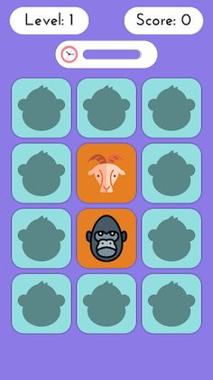 Animals Memory Game for kids - Screenshot 4